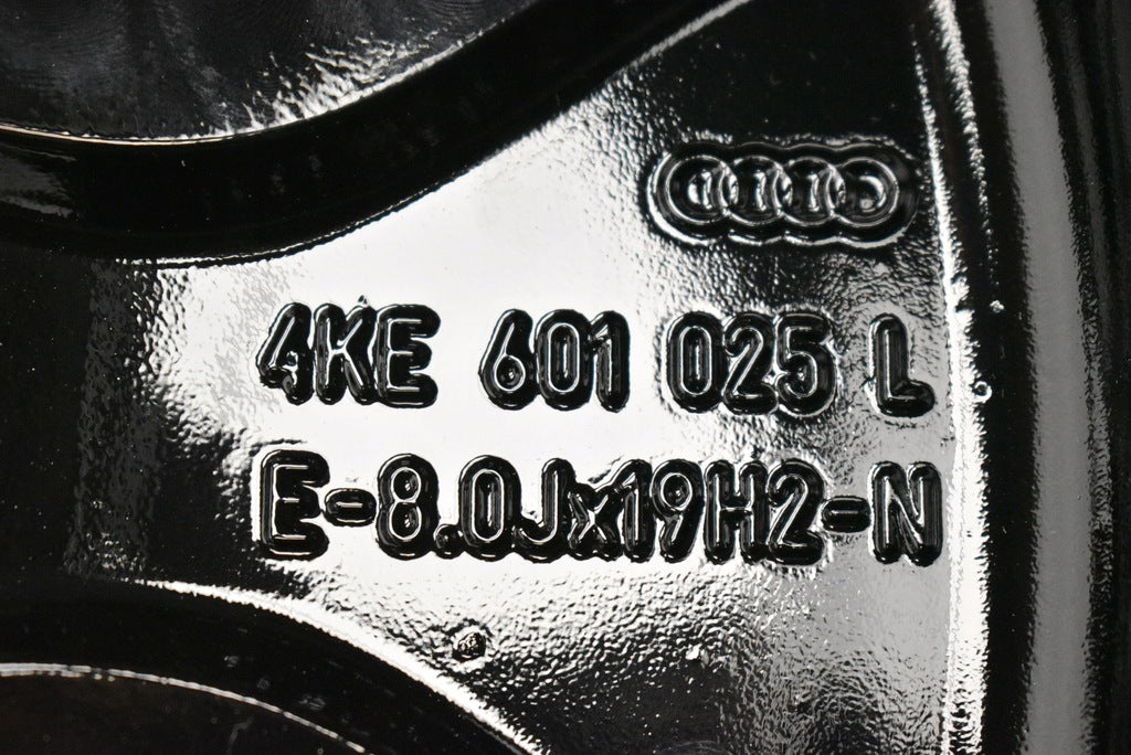 4x Alufelge 19 Zoll 8.0" 5x112 34ET Glanz Silber 4KE601025L Audi E-Tron FEL3395560875hn