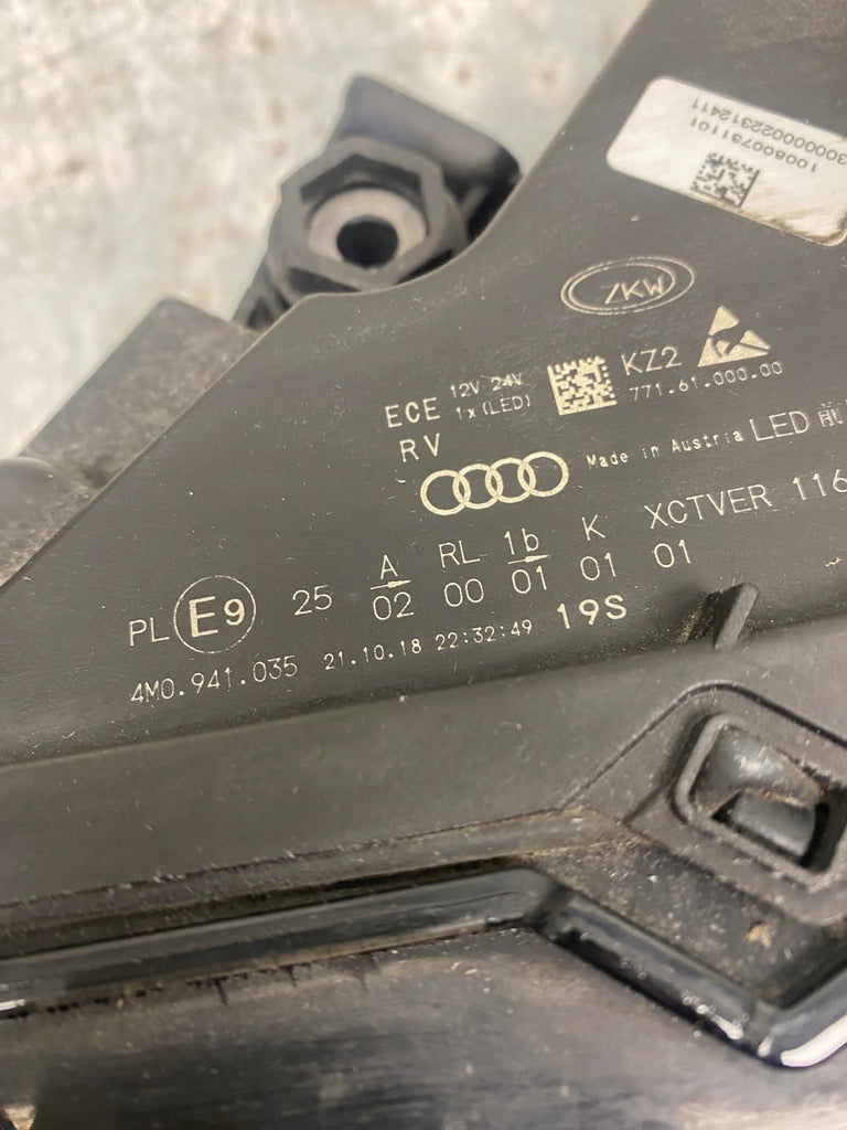 Frontscheinwerfer Audi Q7 4M0941035 Full LED Links Scheinwerfer Headlight