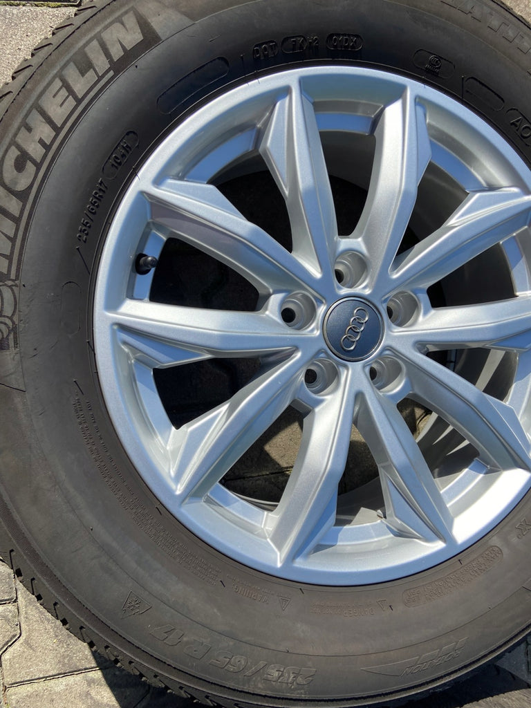 4x Alufelge 17 Zoll 7.0" 5x112 34ET Glanz Silber 80A601025J Audi Rim Wheel FEL5511848470ri