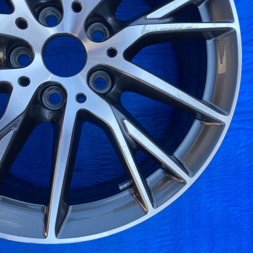 1x Alufelge 17 Zoll 7.0" 5x112 47ET 7849122 BMW F45 1 F40 Rim Wheel FEL3139370184ez