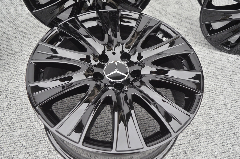4x Alufelge 18 Zoll 8.0" 5x112 Mercedes-Benz W213 W221 W205 W204 W212 Rim Wheel FEL4095112156zd