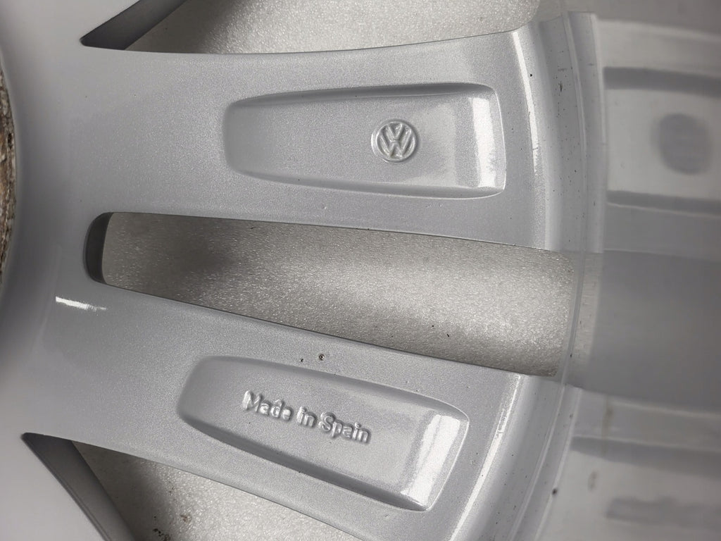 1x Alufelge 18 Zoll 7.5" 5x112 35ET Glanz Silber 7N0601025F Seat Alhambra Sharan FEL6382165875bo