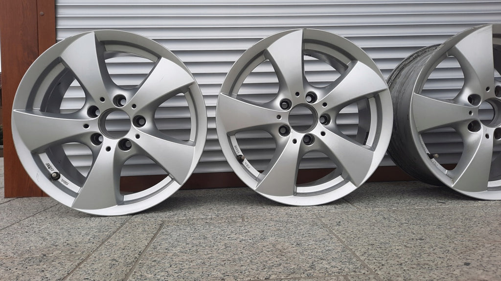 4x Alufelge 16 Zoll 7.5" 5x112 45ET Glanz Silber 513756 Audi A4 A3 Rim Wheel FEL4871446304qq