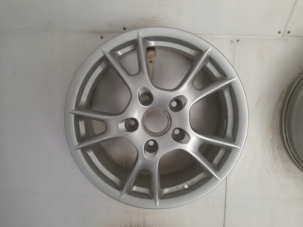 1x Alufelge 17 Zoll 6.5" 5x130 55ET Glanz Silber 98736212205 Porsche Rim Wheel FEL1976137339ho
