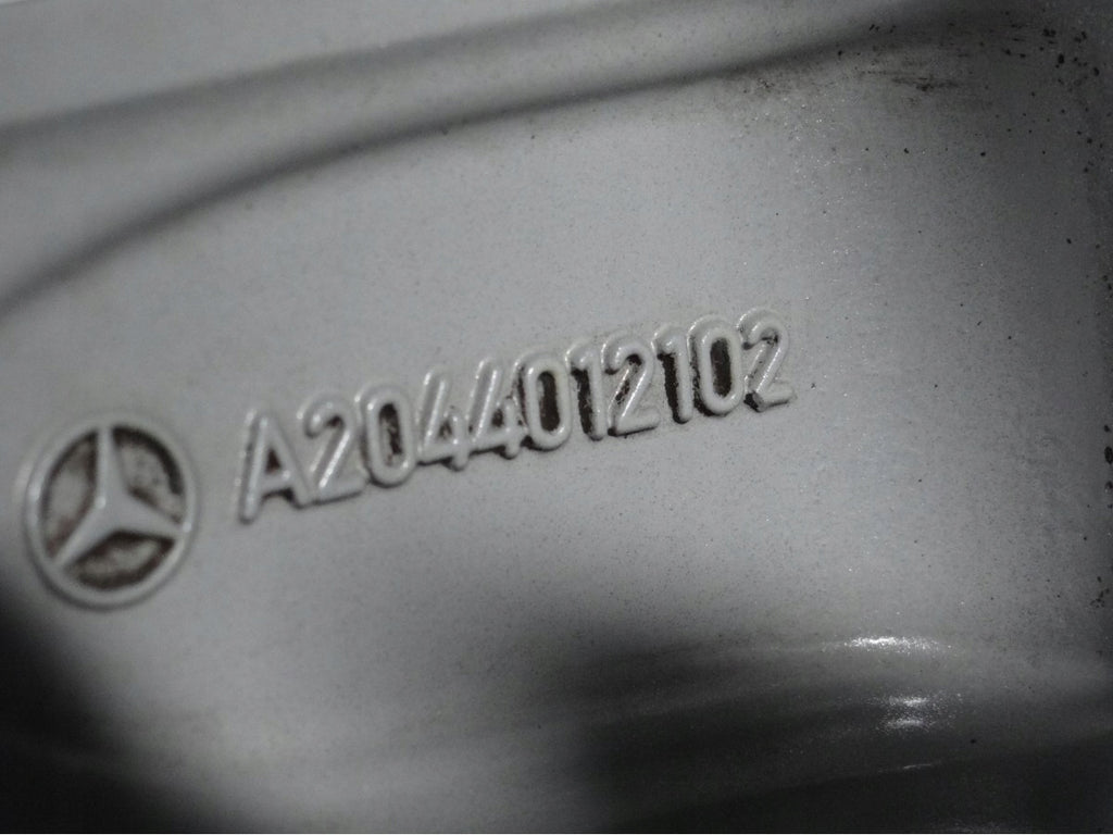 4x Alufelge 19 Zoll 8.5" 5x112 52ET Glanz Silber A2044012102 Mercedes-Benz FEL6324112891re