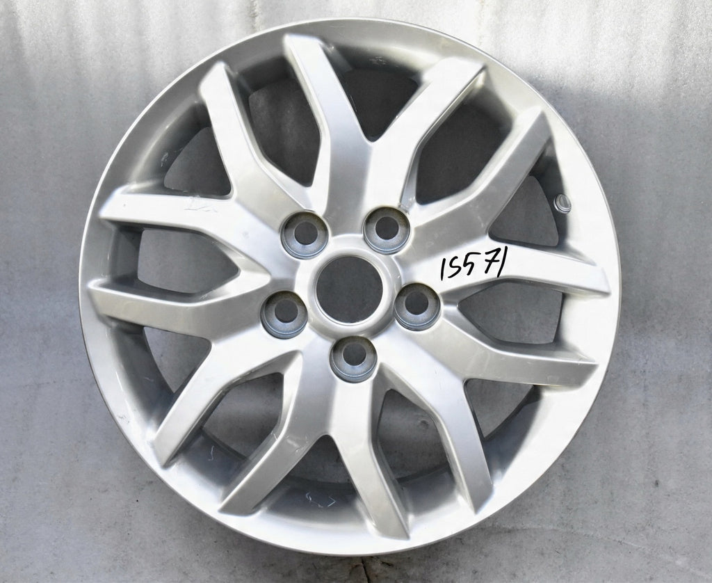 1x Alufelge 16 Zoll 6.5" 5x114.3 45ET Glanz Silber PZ474-E067D-Z Toyota Corolla