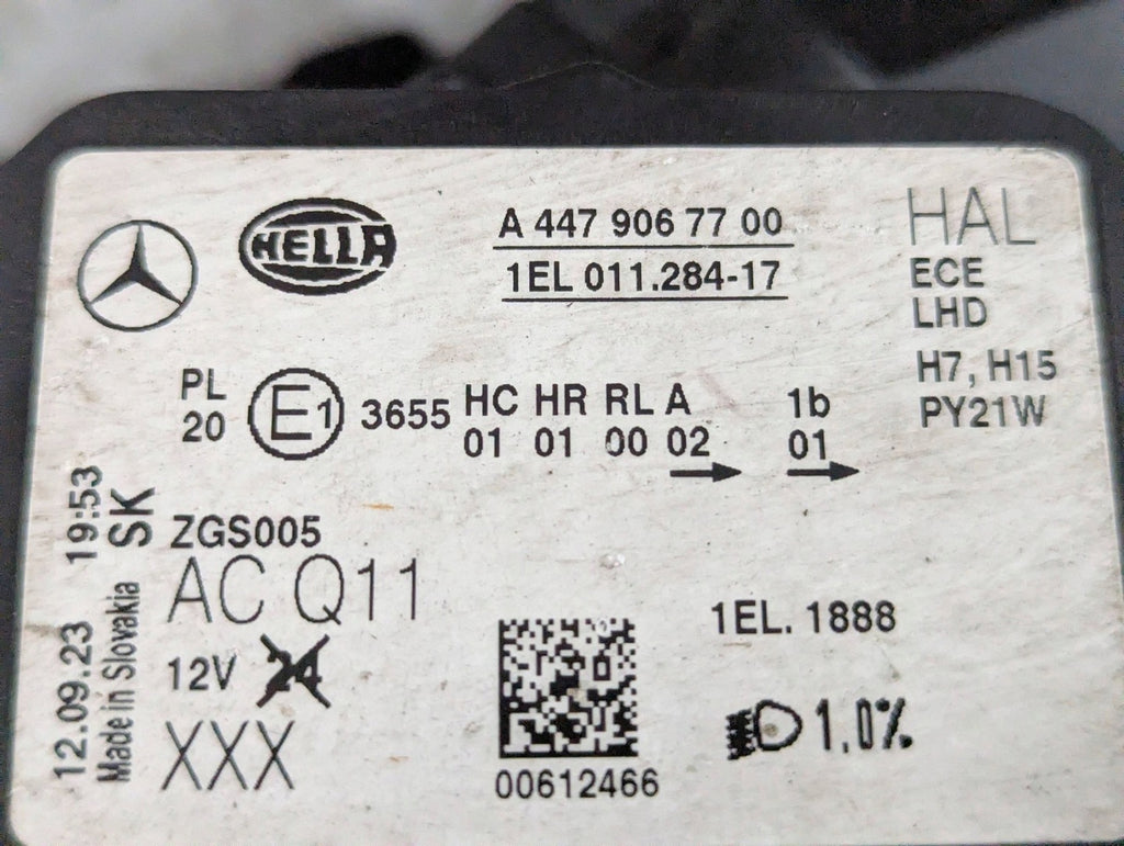 Frontscheinwerfer Mercedes-Benz Vito W447 A4479067700 Links Headlight SCH6816796411rw