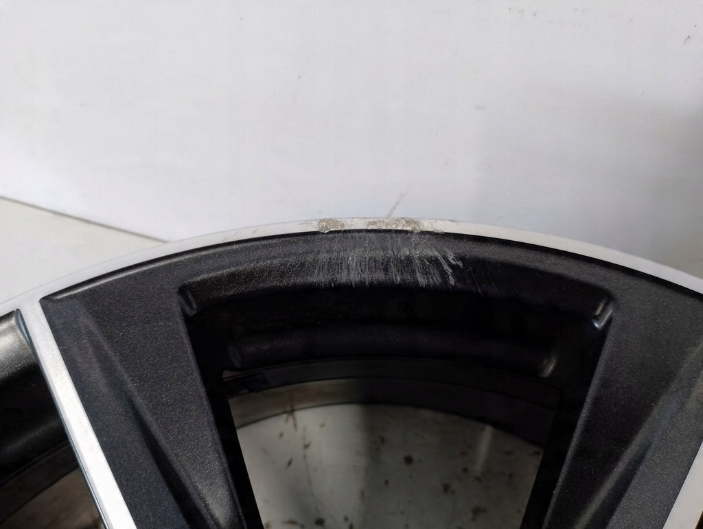 1x Alufelge 19 Zoll 8.0" 5x112 50ET Glanz Schwarz 5F0601025 Seat Rim Wheel