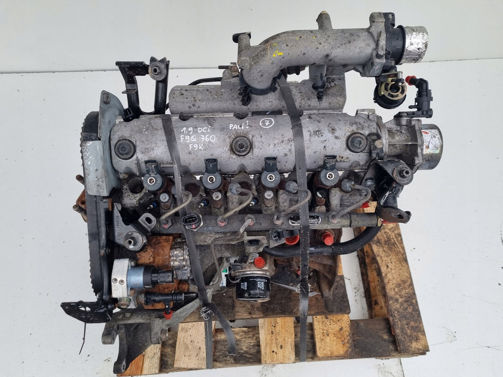 Motor Renault Trafic F9Q760 1.9 DCI 101PS 74kW 170TKm 2001 Diesel Komplett