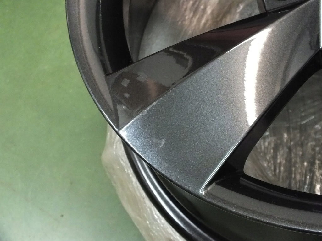 1x Alufelge 17 Zoll 6.5" 5x112 38ET Glanz Schwarz 565601025 Skoda Rim Wheel