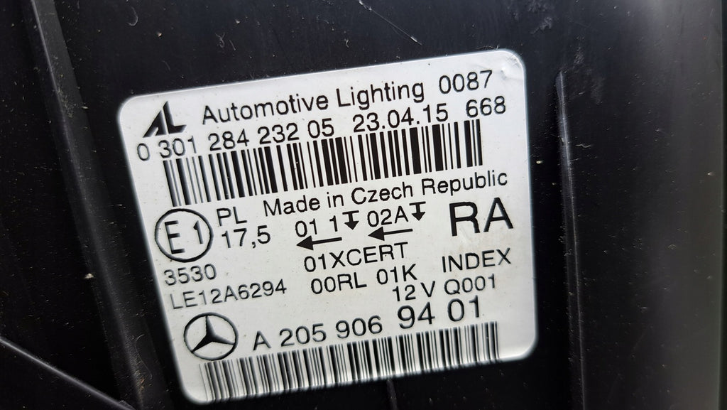 Frontscheinwerfer Mercedes-Benz W205 A2059069401 Full LED Rechts Headlight SCH5537370429ay