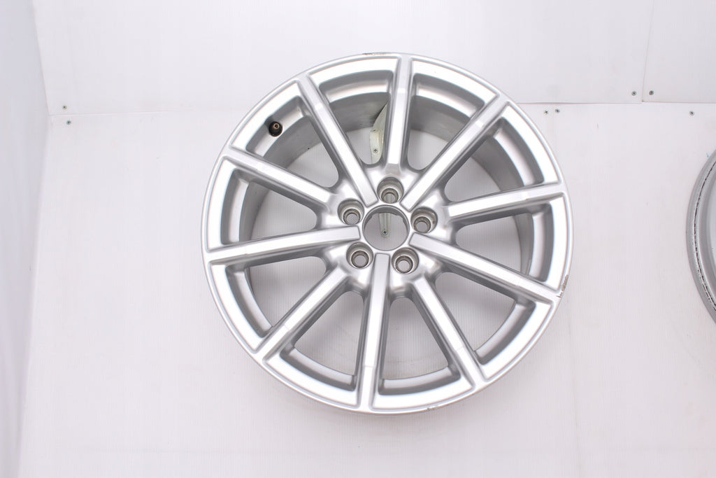 1x Alufelge 17 Zoll 7.5" 5x100 36ET Glanz Silber Audi Rim Wheel