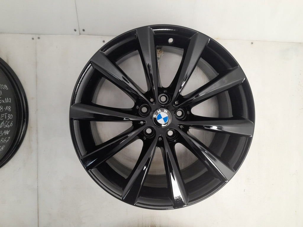 4x Alufelge 18 Zoll 8.0" 5x112 30ET Glanz Schwarz 6867338 BMW Rim Wheel FEL7600956406tz