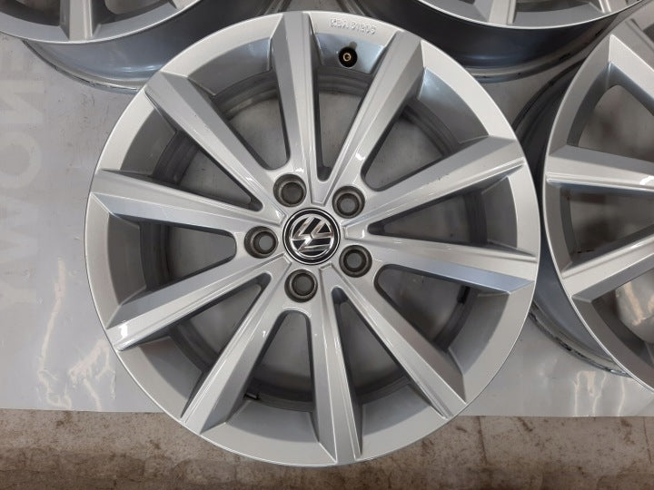 4x Alufelge 16 Zoll 6.0" 5x100 45ET 2G0071496 VW Polo Rim Wheel FEL1717969854sd