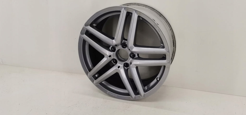 1x Alufelge 18 Zoll 8.0" 5x112 43ET 124R-001405 Audi Rim Wheel