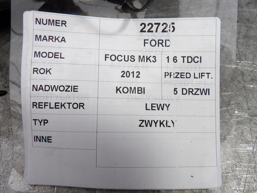 Frontscheinwerfer Ford Focus BM51-13W030-AH Ein Stück (Rechts oder Links) SCH3638922968ox