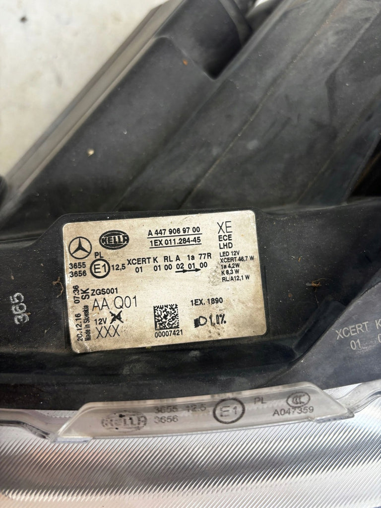 Frontscheinwerfer Mercedes-Benz Vito W447 V Class A4479069700 Links Headlight SCH4100648495yz