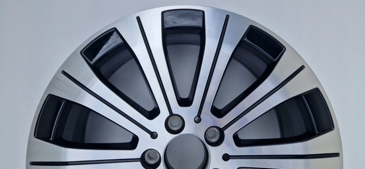 1x Alufelge 18 Zoll 6.5" 5x112 44 5ET A2434010000 Mercedes-Benz Eqa Eqb FEL2425780144pm