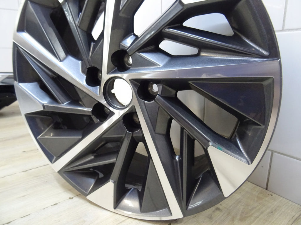 1x Alufelge 18 Zoll 7.5" 5x112 51ET Glanz Graphit 52910-N7220 Hyundai Tucson FEL1795631622ab