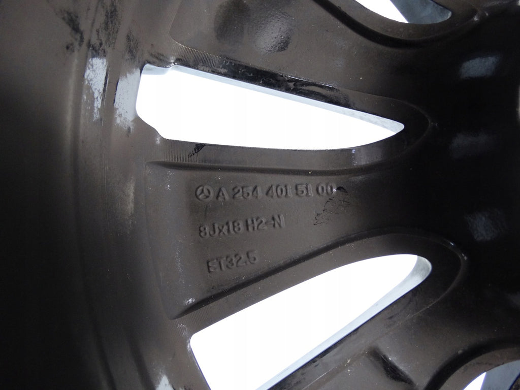 1x Alufelge 18 Zoll 8.0" 5x112 32 5ET A2544015100 Mercedes-Benz Glc Rim Wheel FEL3128787276oj
