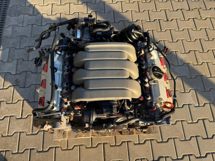 Motor Audi A6 C6 BDX 2.8 FSI 210PS 154kW 150TKm 2010 Benzin Engine Komplett MOT1276216666fo