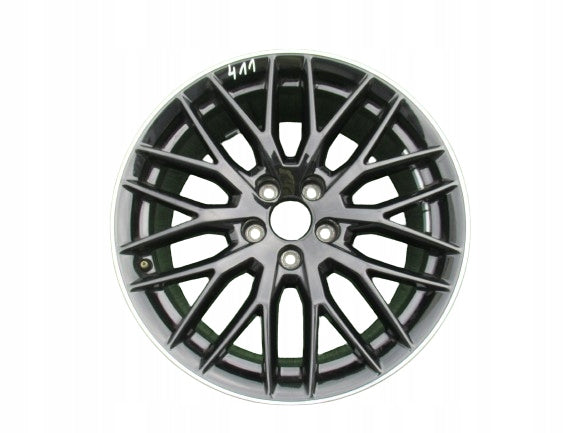 1x Alufelge 18 Zoll 8.0" 5x112 40ET Matt Schwarz 8W0601025 Audi A4 Rim Wheel FEL6440800215al