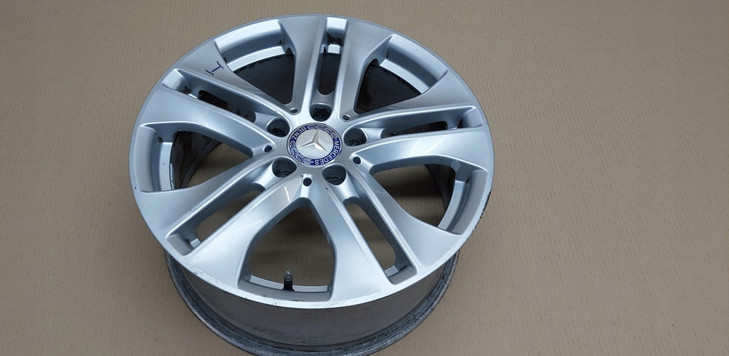 1x Alufelge 17 Zoll 7.5" 5x112 47ET Glanz Silber A2044017502 Mercedes-Benz W204