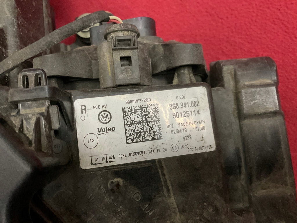 Frontscheinwerfer VW Arteon 3G8941082 LED Rechts Scheinwerfer Headlight SCH2174401173ew