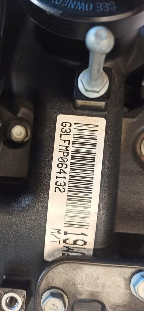 Motor Hyundai Bayon G3LF 1.0 6TKm 2022 Hybrid Engine Unkomplett