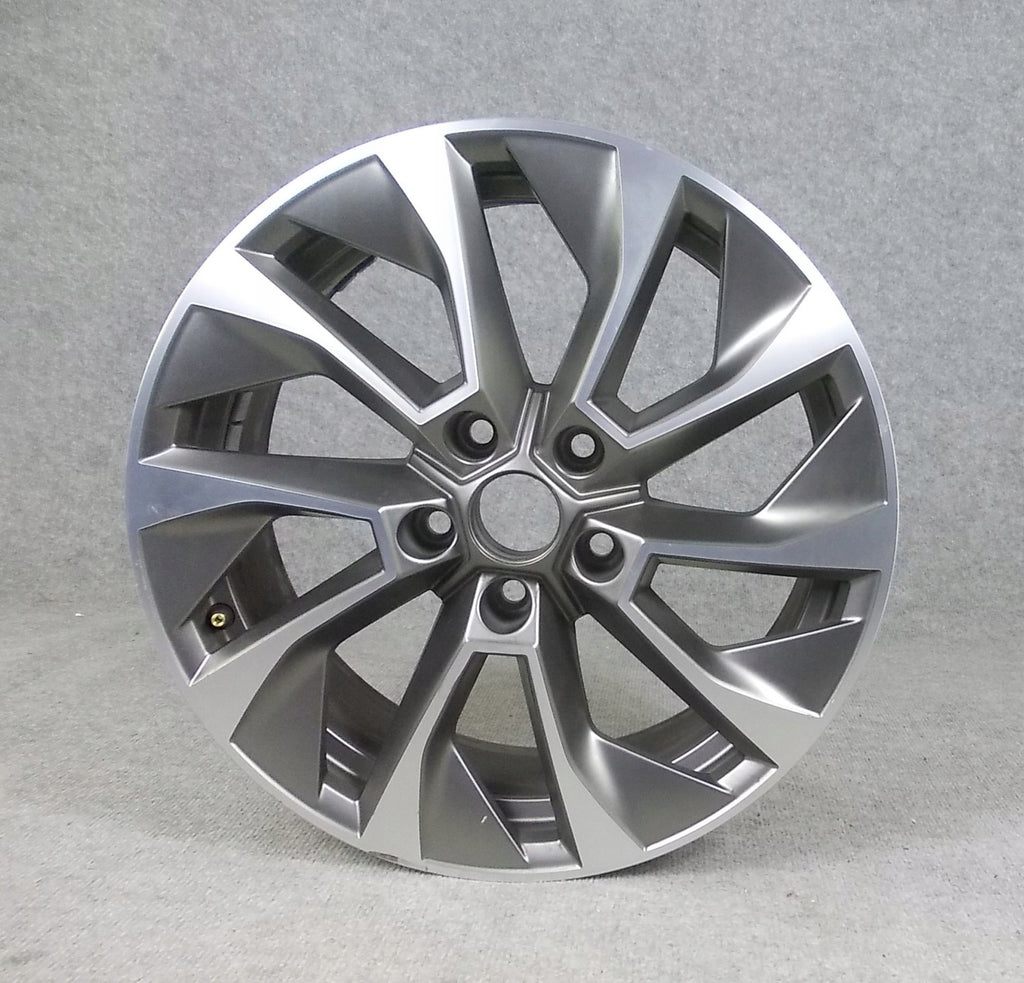 1x Alufelge 17 Zoll 7.0" 5x112 45ET Glanz Grau 57A601025AB Skoda Karoq Rim Wheel