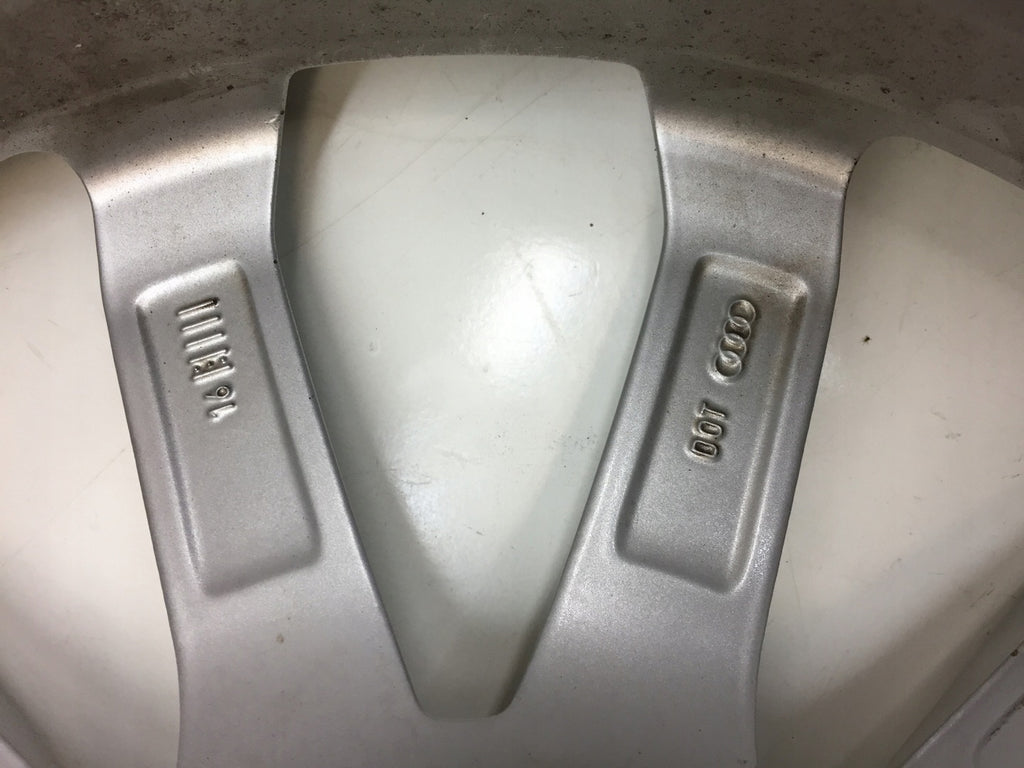 4x Alufelge 18 Zoll 8.0" 5x112 40ET Glanz Silber 8W0601025 Audi A4 B9 Rim Wheel