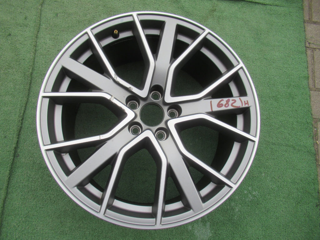 1x Alufelge 19 Zoll 8.5" 5x112 40ET Matt Grau 8W0601025DH Audi A4 Rim Wheel FEL5349145742yc