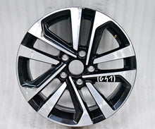 Load image into Gallery viewer, 1x Alufelge 16 Zoll 6.5&quot; 5x112 46ET Glanz Schwarz 5G0601025EA VW Golf Vii