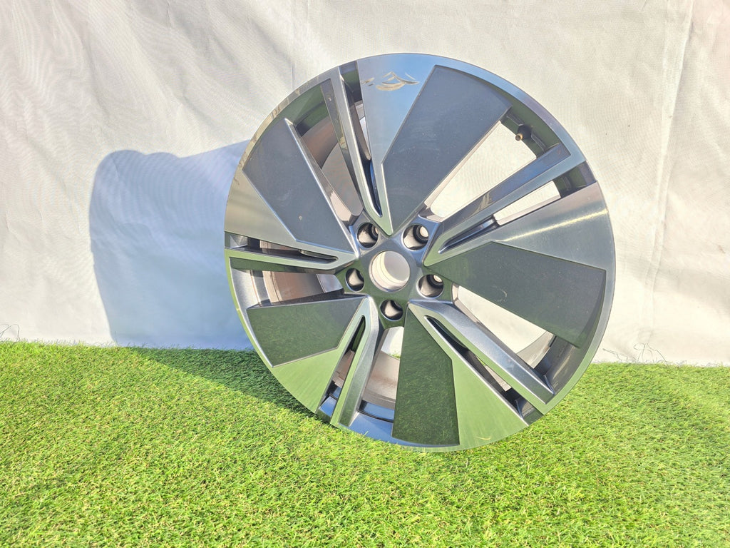 1x Alufelge 19 Zoll 8.0" 5x112 45ET Glanz Graphit 5LA601025 Mg Enyaq Rim Wheel FEL9567043116vs