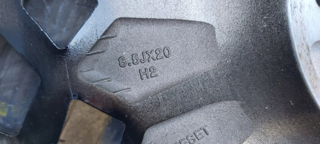 1x Alufelge 20 Zoll 8.5" 5x114.3 Schwarz 52910-G1210 Hyundai Ioniq Rim Wheel FEL7477580206vf