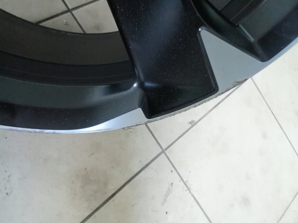 1x Alufelge 18 Zoll 7.5" 5x112 46ET Glanz Schwarz 5FA601025 Seat Leon Rim Wheel