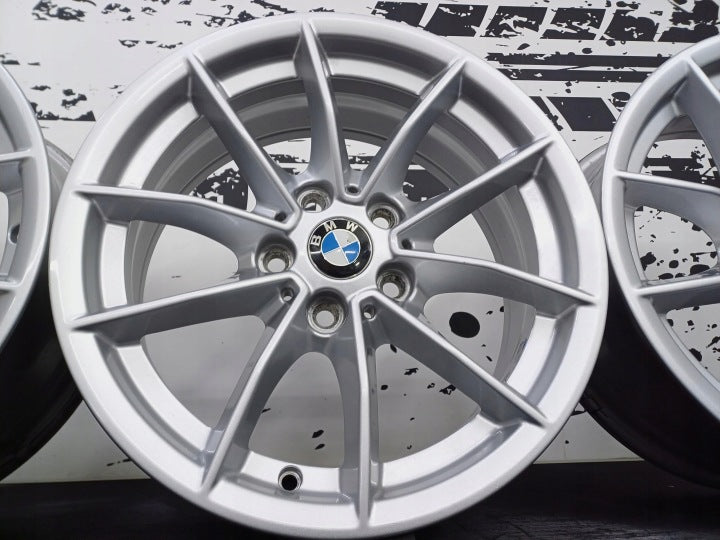 4x Alufelge 16 Zoll 6.5" 5x112 22ET Silber Audi C6 A4 B6 B7 4 Rim Wheel FEL6048760686km