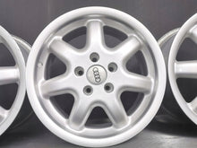 Load image into Gallery viewer, 4x Alufelge 16 Zoll 7.0&quot; 5x112 45ET Matt Silber 8D0601025J Audi B5 C5 Rim Wheel