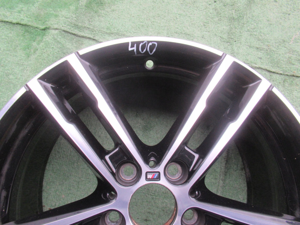 1x Alufelge 18 Zoll 8.0" 5x120 52ET Glanz Schwarz 8009703 BMW 2 F22 1 F21 F20 FEL3435172746ym