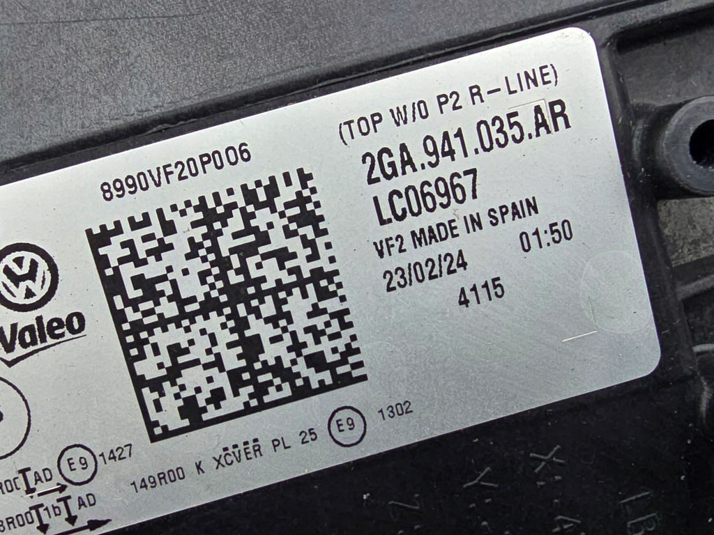 Frontscheinwerfer VW T-Roc 2GA941035AR Full LED Ein Stück (Rechts oder Links) SCH3151555301ce