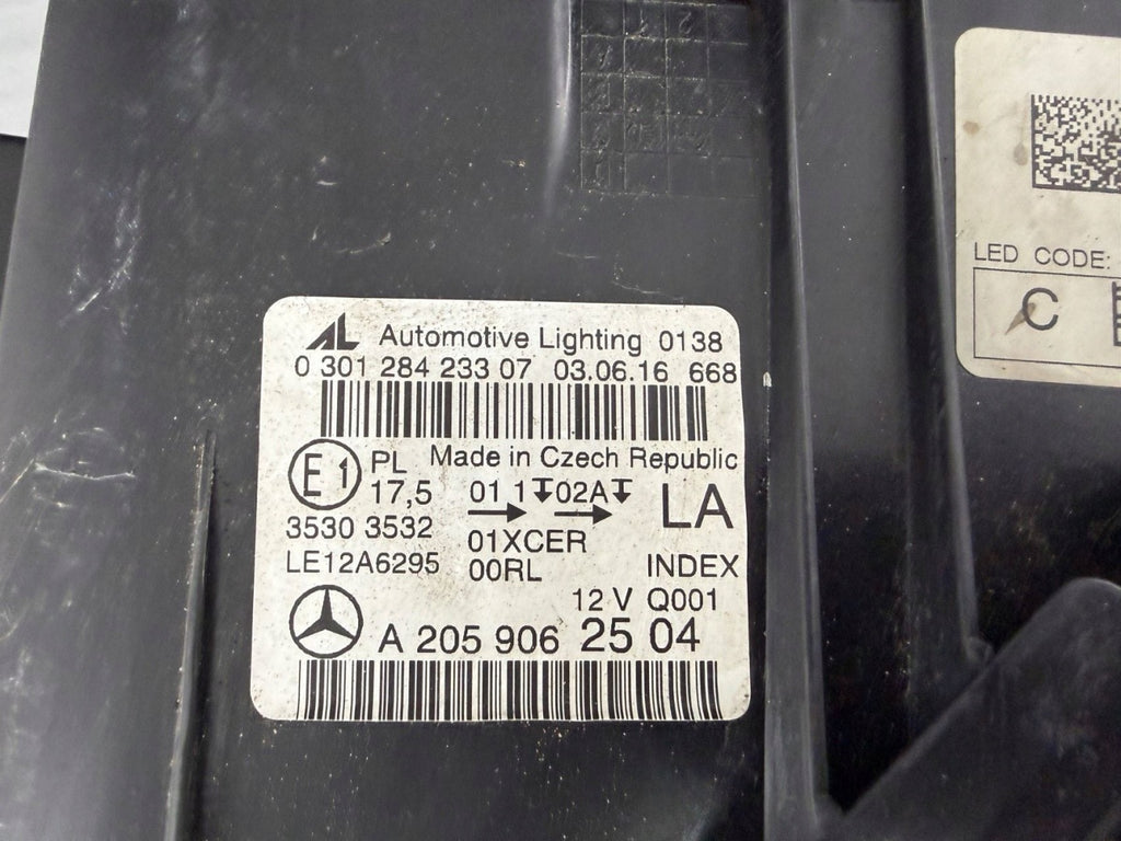 Frontscheinwerfer Mercedes-Benz W205 A205 A2059062504 Links Headlight SCH4339523744xw