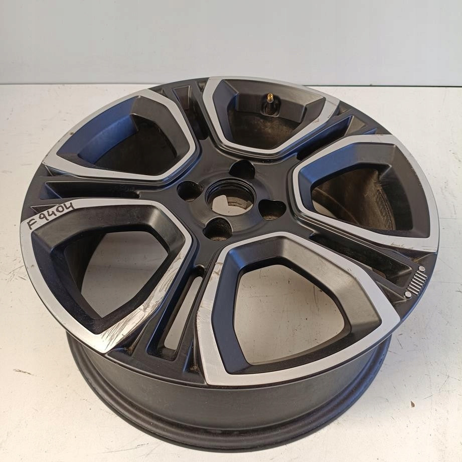 1x Alufelge 18 Zoll 7.0" 4x108 35ET Glanz Schwarz 52197384 Jeep Rim Wheel FEL8848984907uu