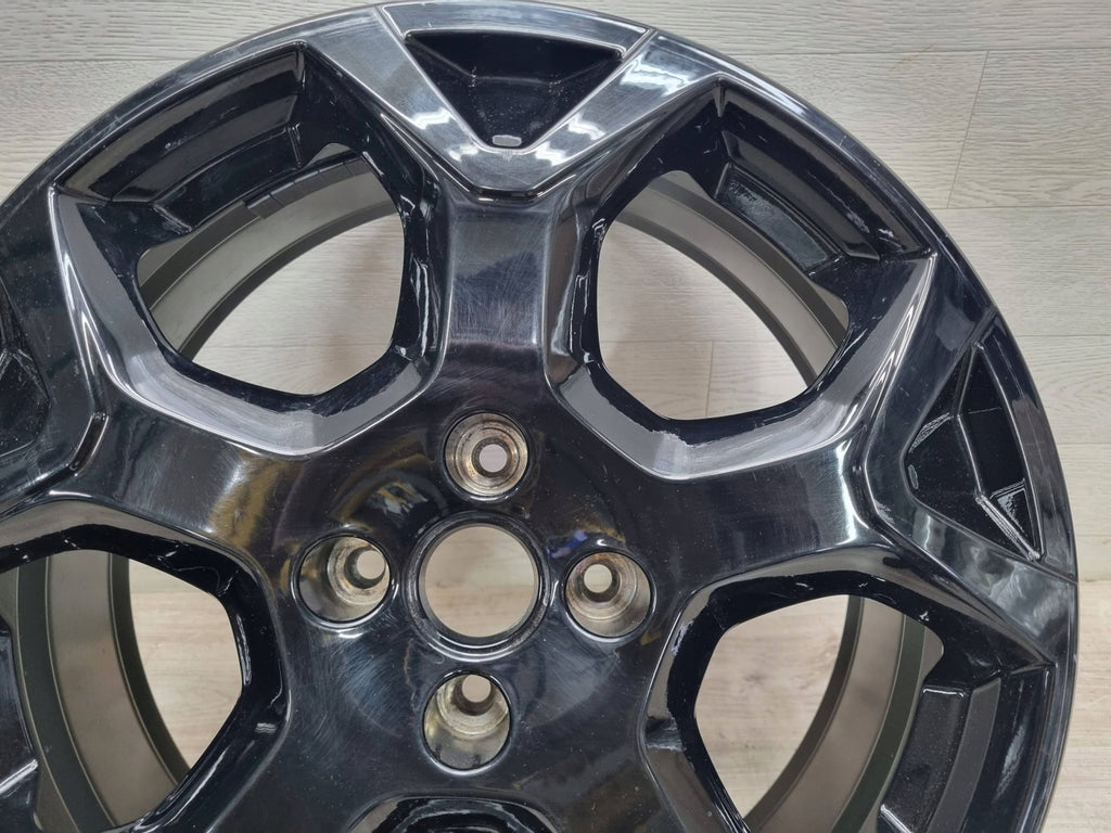 1x Alufelge 18 Zoll 7.0" 4x108 35ET Glanz Schwarz 9835097680 Opel Mokka FEL8398755794za