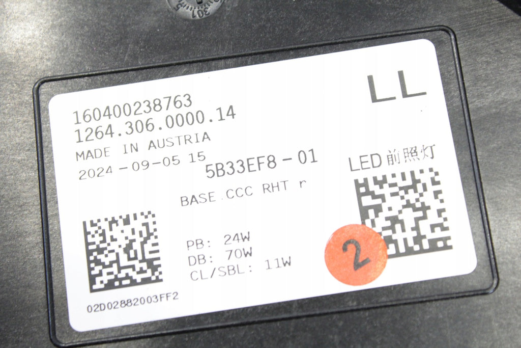 Frontscheinwerfer BMW 5B33EF8 Rechts Scheinwerfer Headlight SCH3933732764np