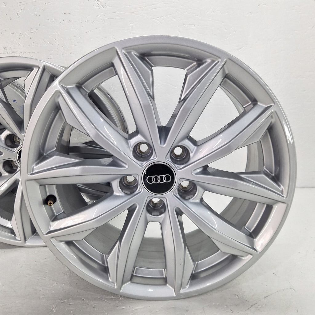 4x Alufelge 17 Zoll 7.0" 5x112 34ET Glanz Silber 80A601025J Audi Rim Wheel FEL8105157223wf