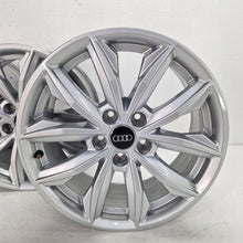 Laden Sie das Bild in den Galerie-Viewer, 4x Alufelge 17 Zoll 7.0" 5x112 34ET Glanz Silber 80A601025J Audi Rim Wheel FEL8105157223wf