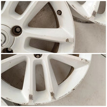Laden Sie das Bild in den Galerie-Viewer, 4x Alufelge 17 Zoll 7.0" 4x100 44ET Glanz Weiß Opel Meriva Corsa D Rim Wheel FEL1470494765io