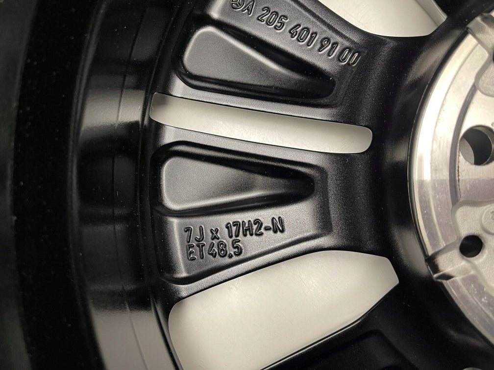 1x Alufelge 17 Zoll 7.0" 5x112 48 5ET A2054019100 Mercedes-Benz W205 A205 FEL9979358276cs