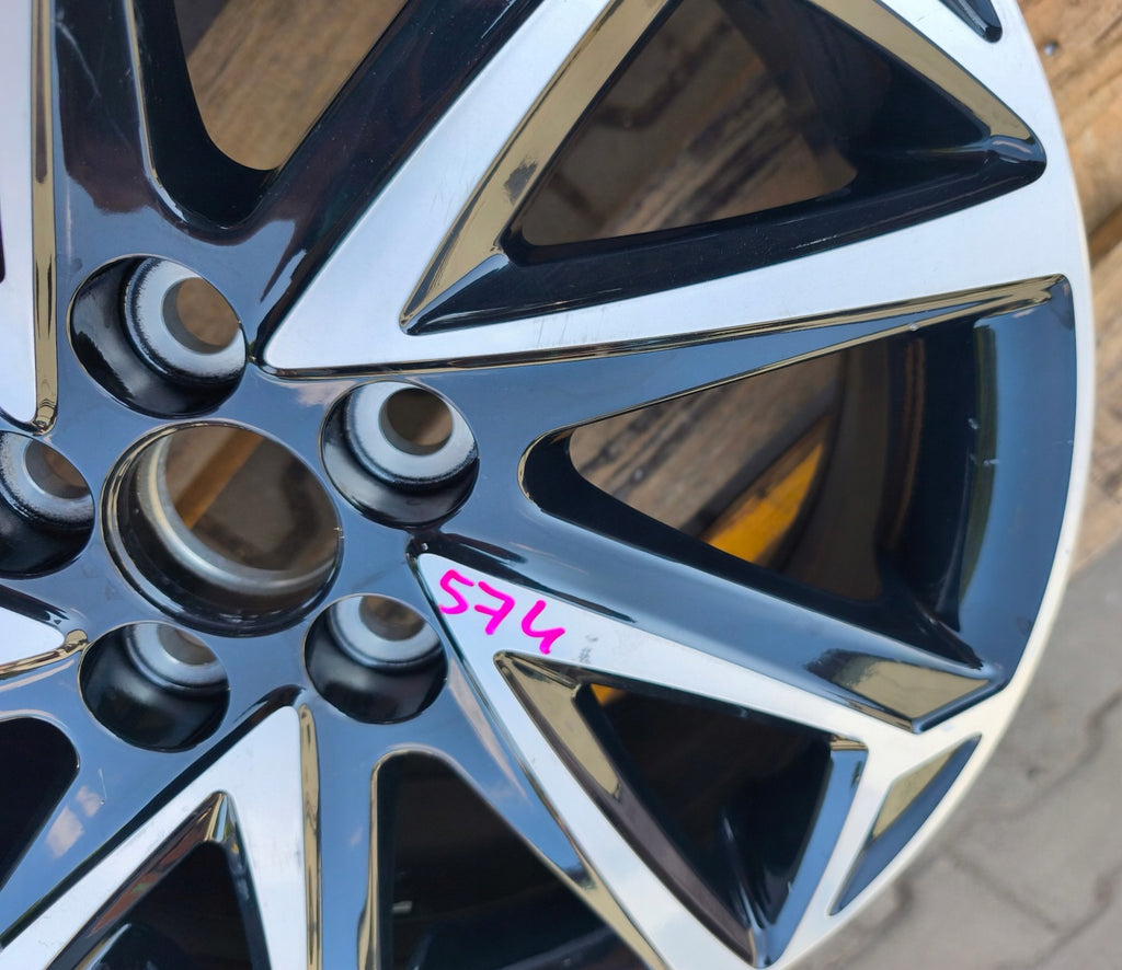 1x Alufelge 16 Zoll 6.0" 5x114.3 50ET Glanz PW457-0D004 Toyota Yaris Rim Wheel FEL1881647653gn