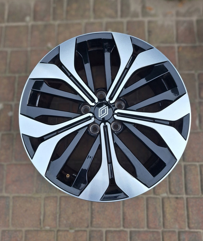 1x Alufelge 18 Zoll 7.5" 5x114.3 45ET Glanz Schwarz 403007567R Renault Arkana FEL3319018916ms